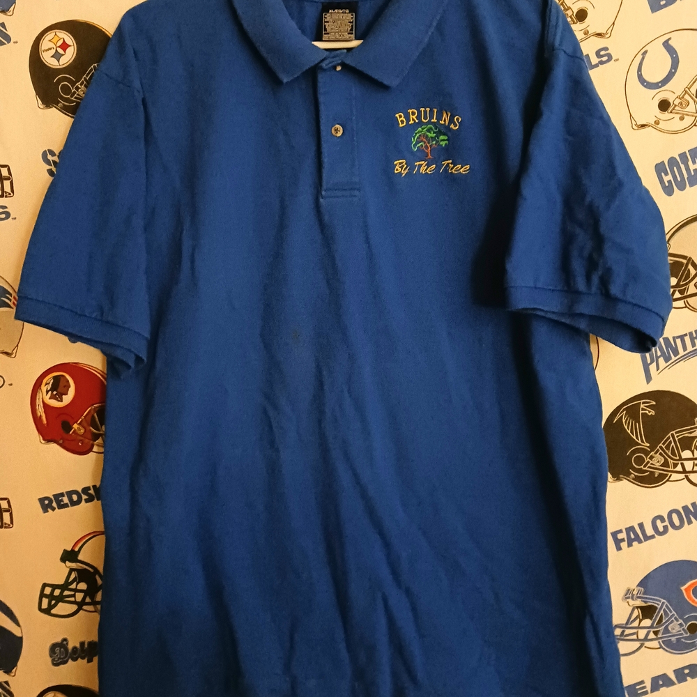 Vintage 2000s Y2K UCLA Bruins By The Tree NCAA College Polo Golf Shirt